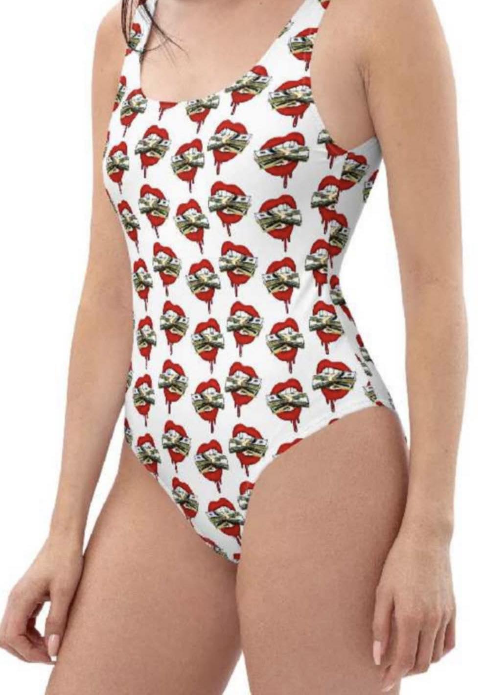 Money hungry lips swimwear