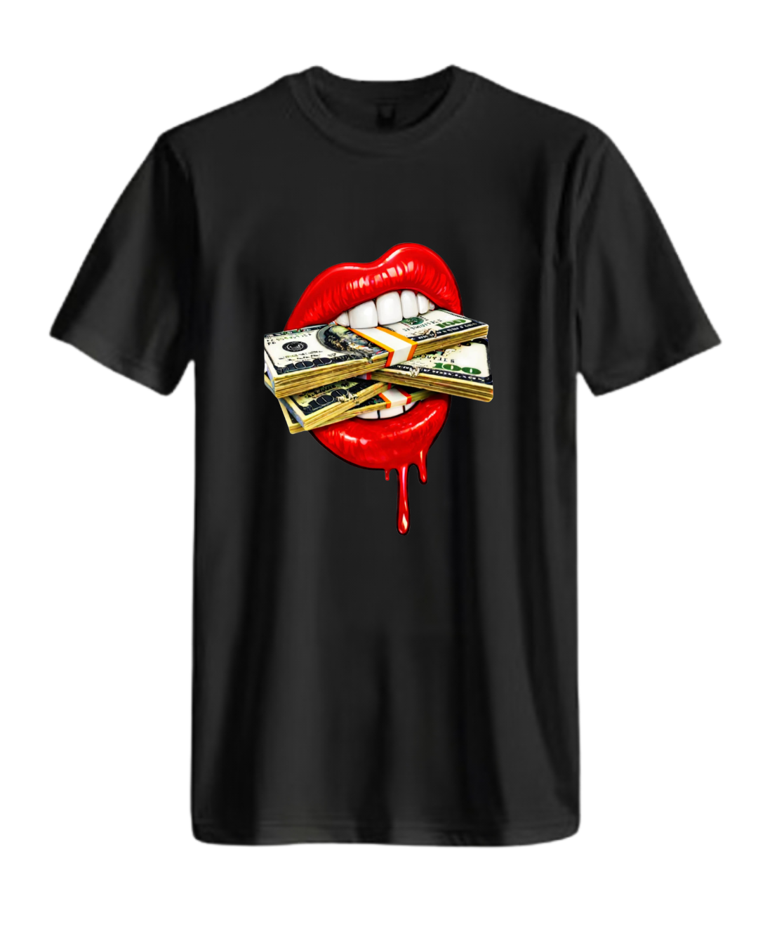 Money Hungry Lips Tee